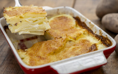 Potato Dauphinoise with Doddington Dairy Cheese